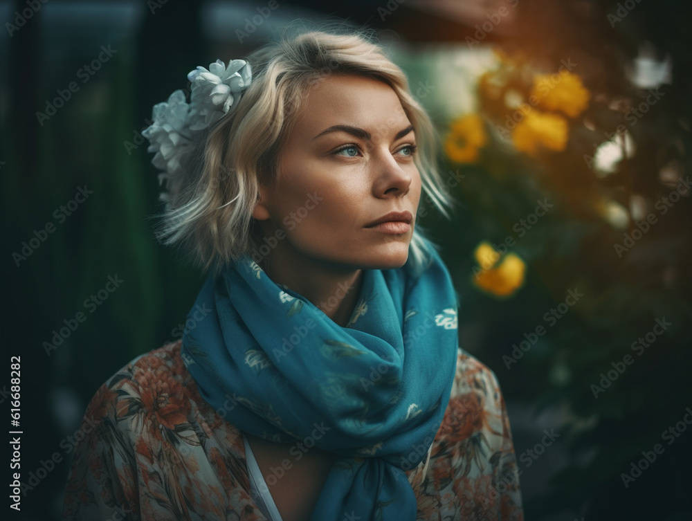 Woman Female Face Street Style Portrait Close Up Photo Digital Generated Realistic Modern Trendy Illustration Artwork Background Woman Female Face Street Style Portrait Close Up Photo Digital Generated Realistic Modern Trendy Illustration Artwork Background