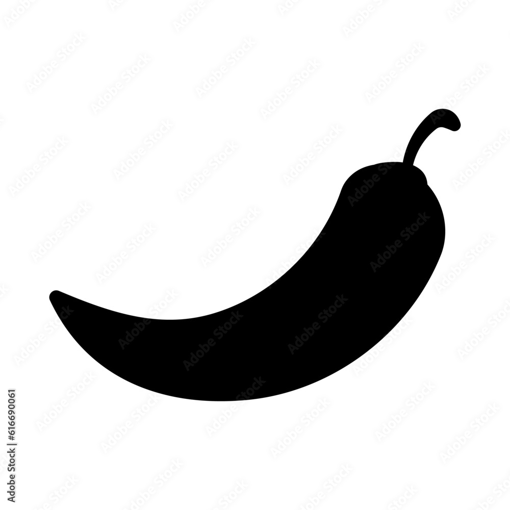 chili pepper black white element spicy vegetable chili pepper black white element spicy vegetable