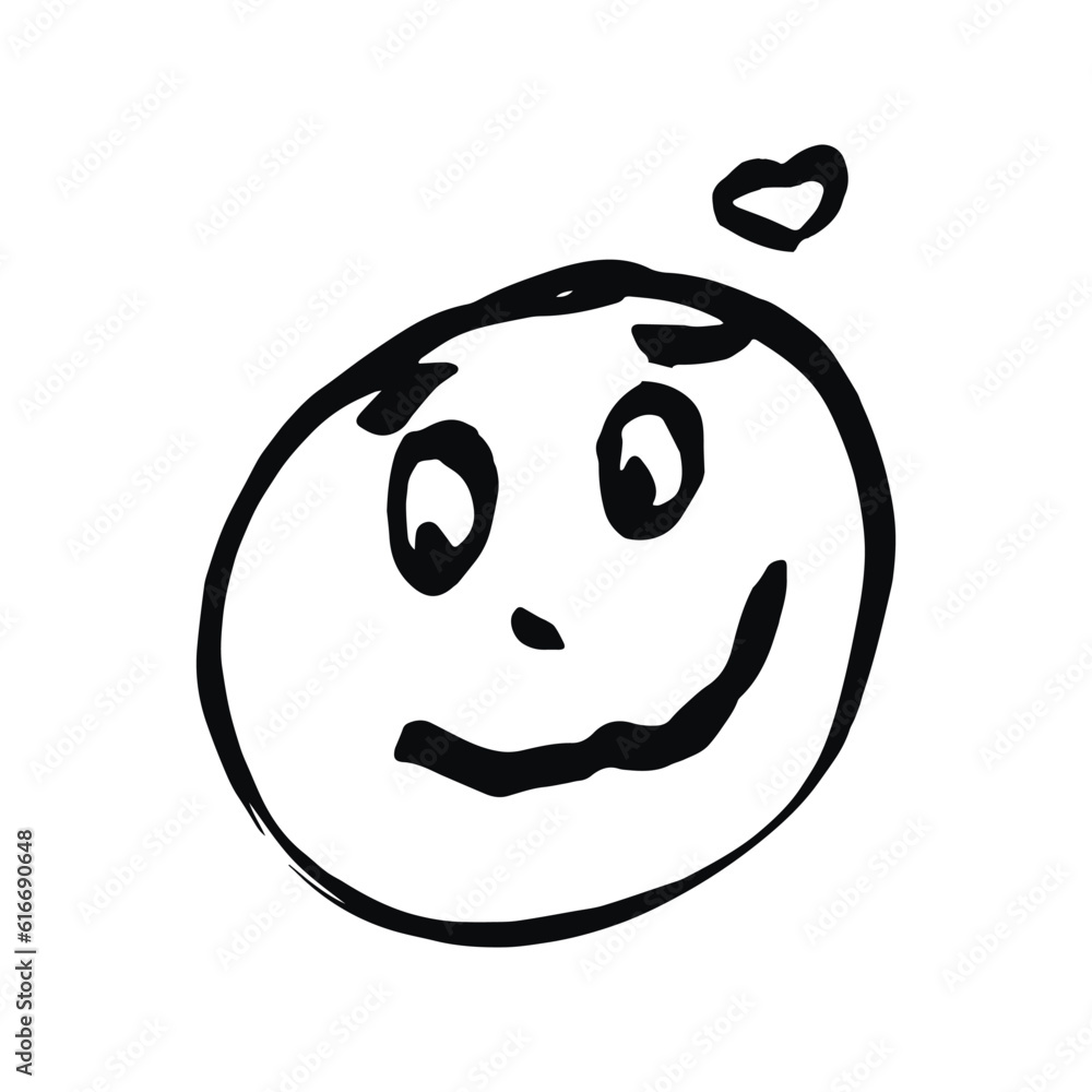 Smile icon vector. Face emoticon sign joy Smile icon vector. Face emoticon sign joy