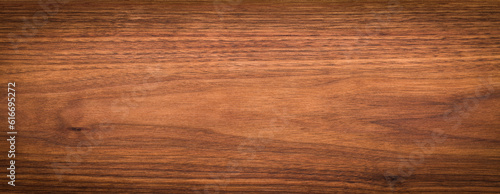 Walnut wood texture. Super long walnut planks texture background. Texture element.