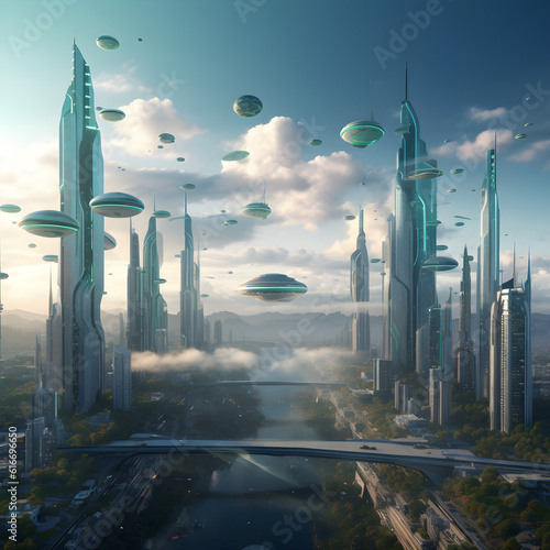 A city that is set in the future