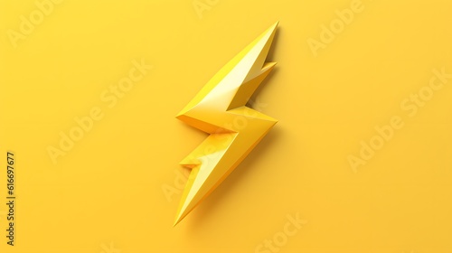 3d Flash of lightning symbol. thunderbolt icon. generative ai Free Download 3d Flash of lightning symbol. thunderbolt icon. generative ai - GFXLoad