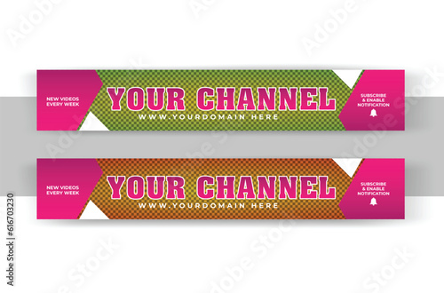 Professional Promotion Youtube channel video and Professional YouTube Thumbnail Template Design, Most profitable online social media business idea attractive Abstract Web Banner art