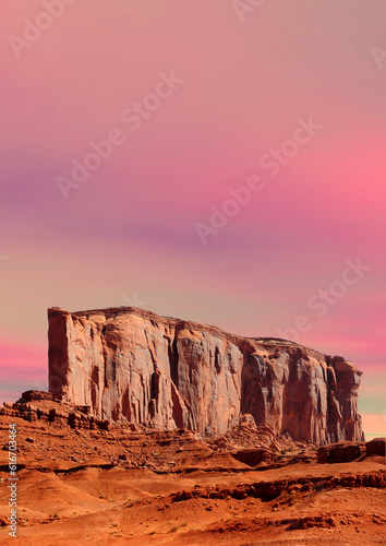 Sunset Monument Valley Arizona Navajo Nation