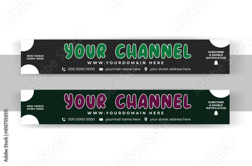professional Corporate YouTube Thumbnail Template Design and Most profitable online business idea attractive Abstract Web Banner art 
