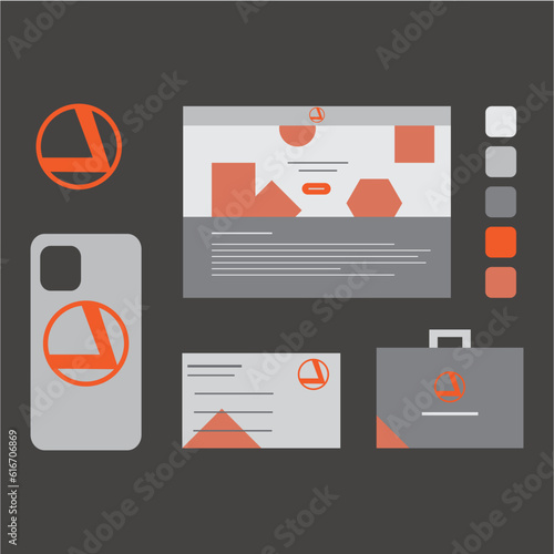 Corporate Identity Mockup, Corporate Identity, Corporate Identity Symbol