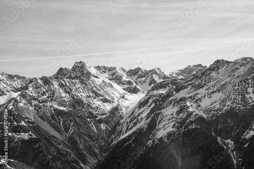 Alpine ski resort in Sölden in Otztal Alps, Tirol, Austria   © lucazzitto