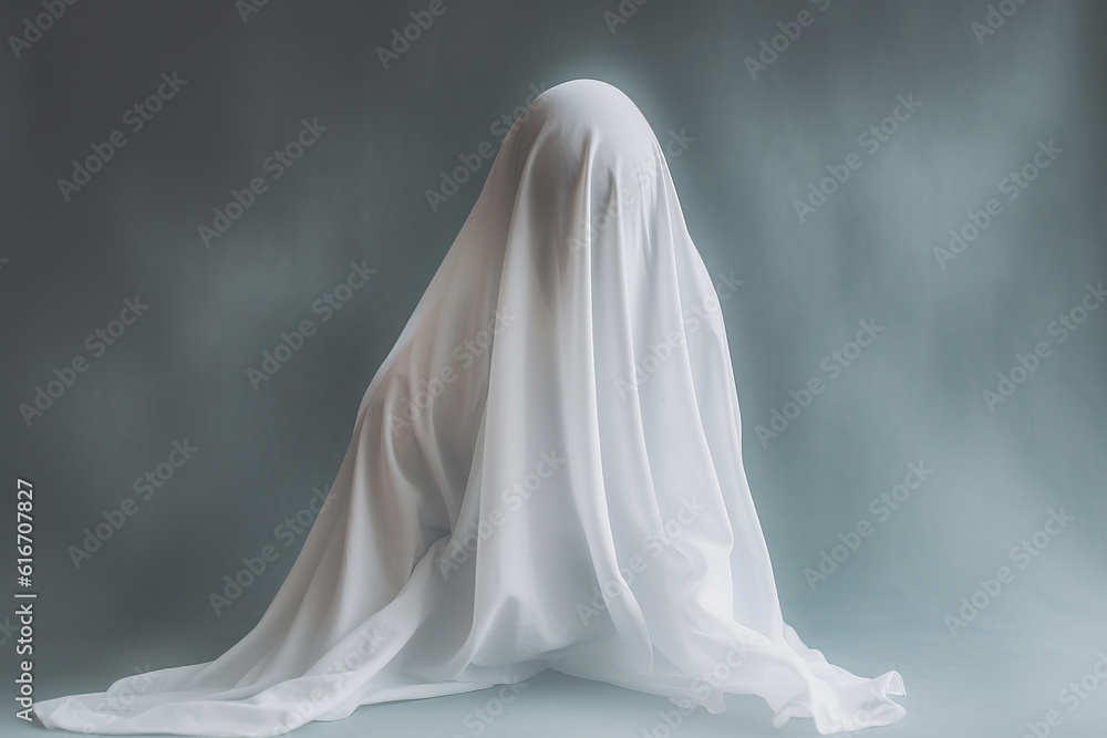 Sighting of a spooky white ghost