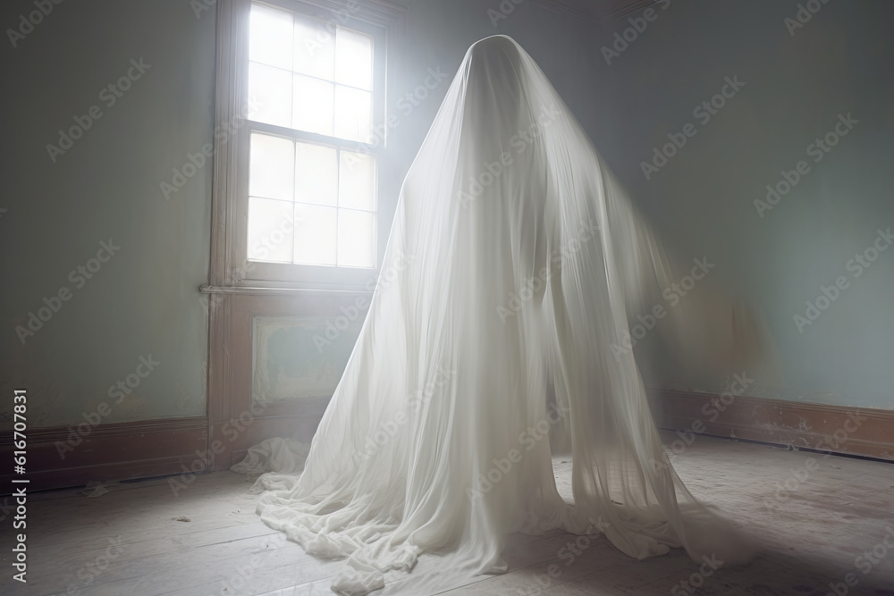 Sighting of a spooky white ghost Sighting of a spooky white ghost