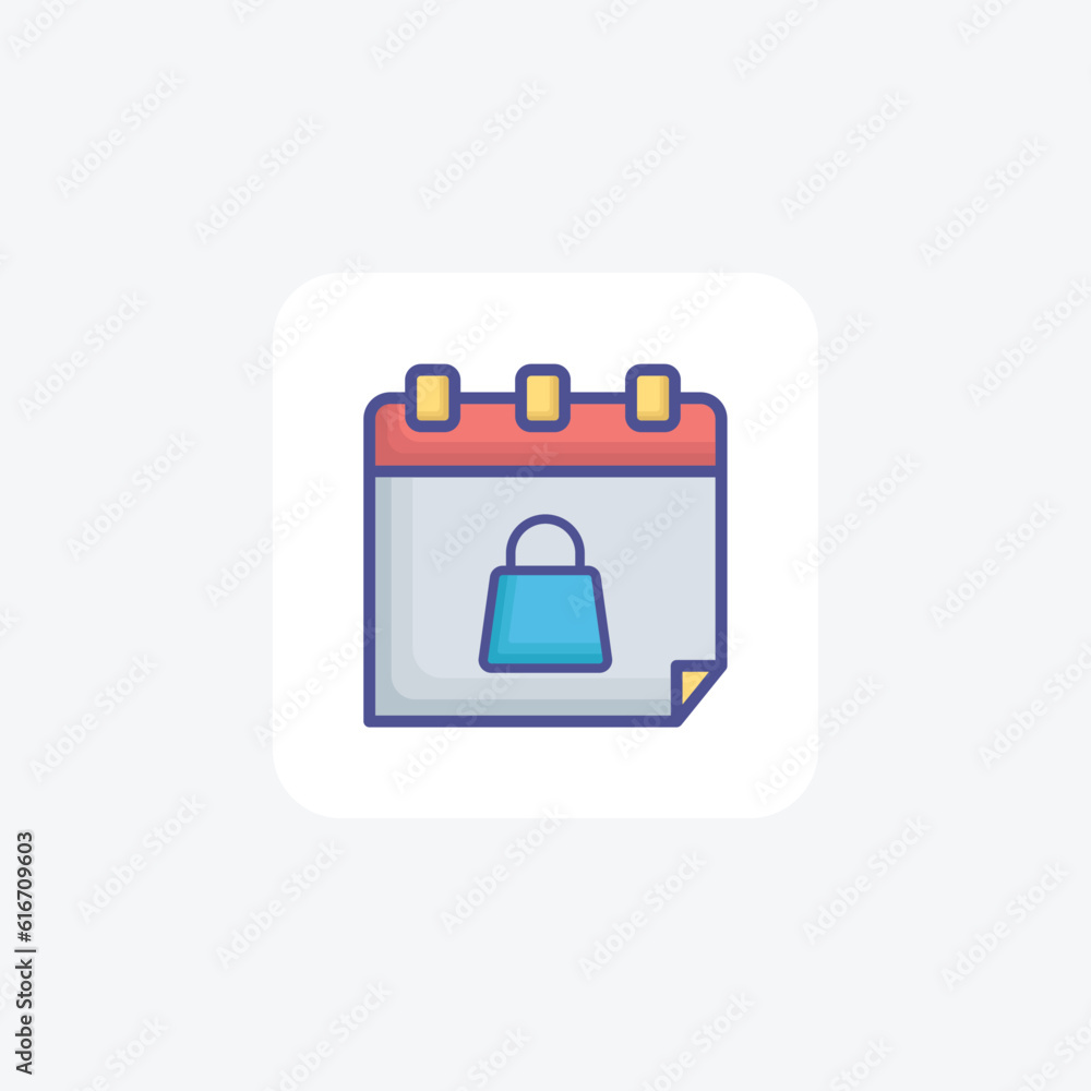 Organized Fill Icon for Shopping Bag Calendars
Organized Fill Icon for Shopping Bag Calendars
