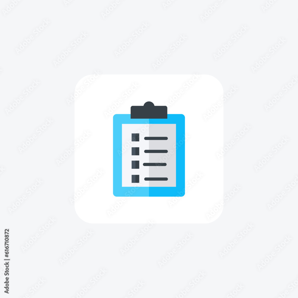 Todo List, Clipboard, List Vector Flat Icon Todo List, Clipboard, List Vector Flat Icon
