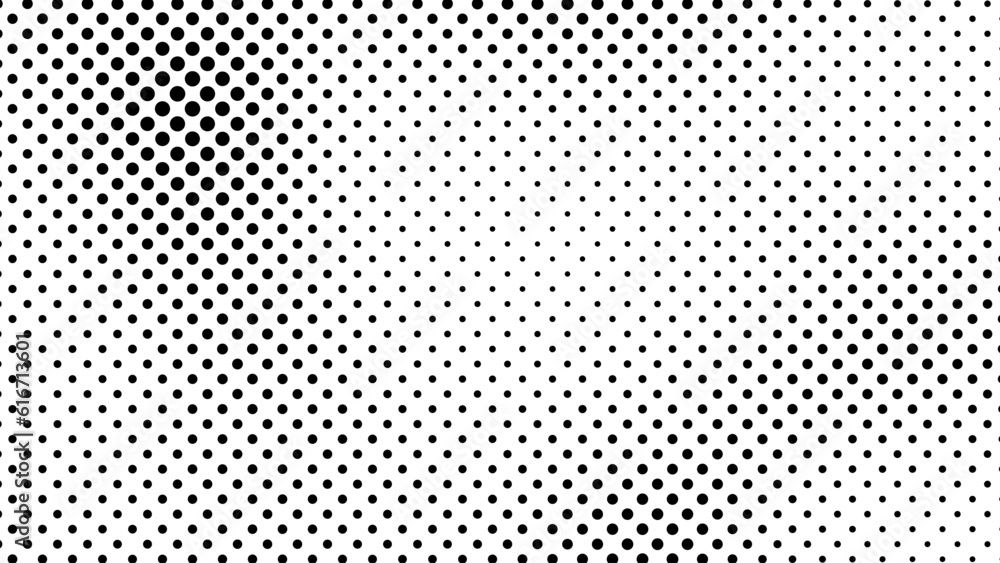 Grunge halftone background with dots