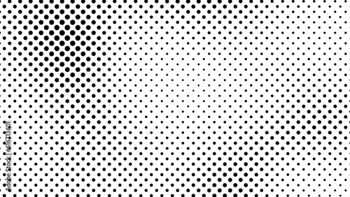 Grunge halftone background with dots