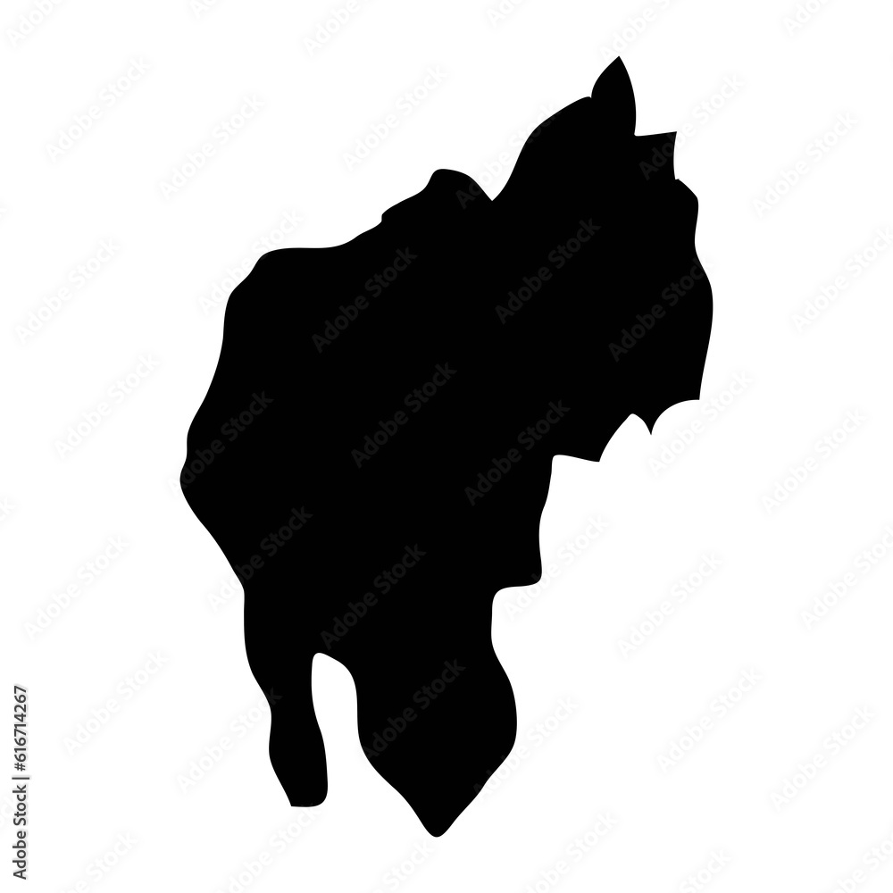 Tripura state map, administrative division of India. Vector illustration. Tripura state map, administrative division of India. Vector illustration.