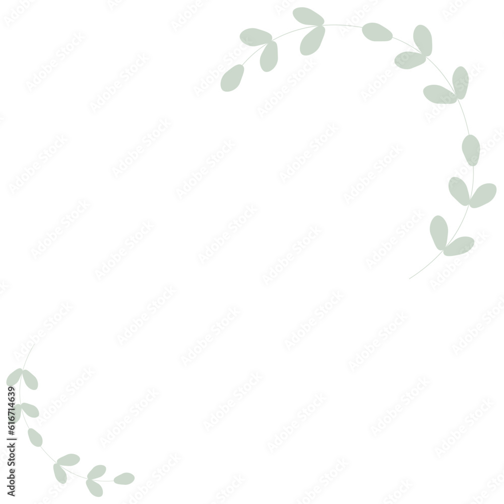 Abstract template with branches, leaves. Application in templates. banners. Abstract template with branches, leaves. Application in templates. banners.