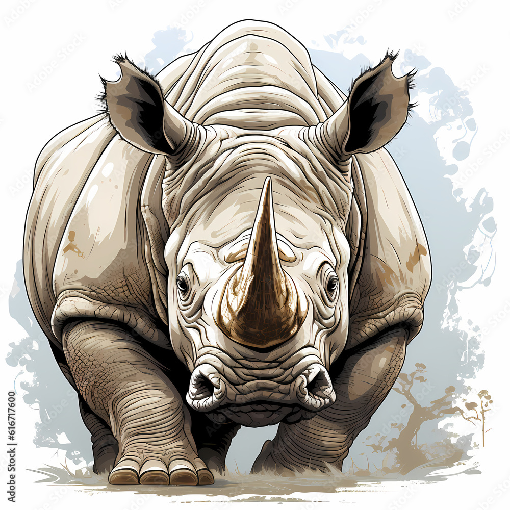 Rhino Illustration