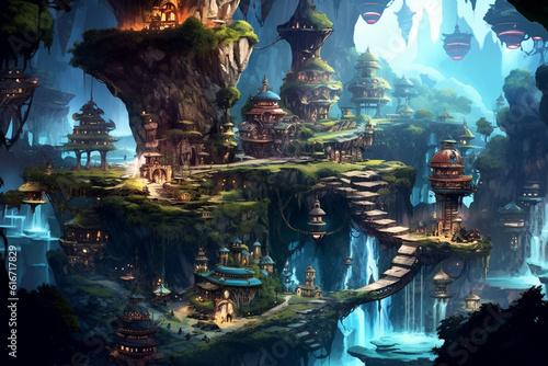 Fantasy game background