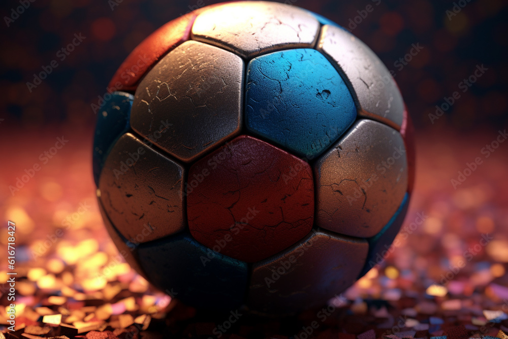 Fototapeta premium Soccer ball