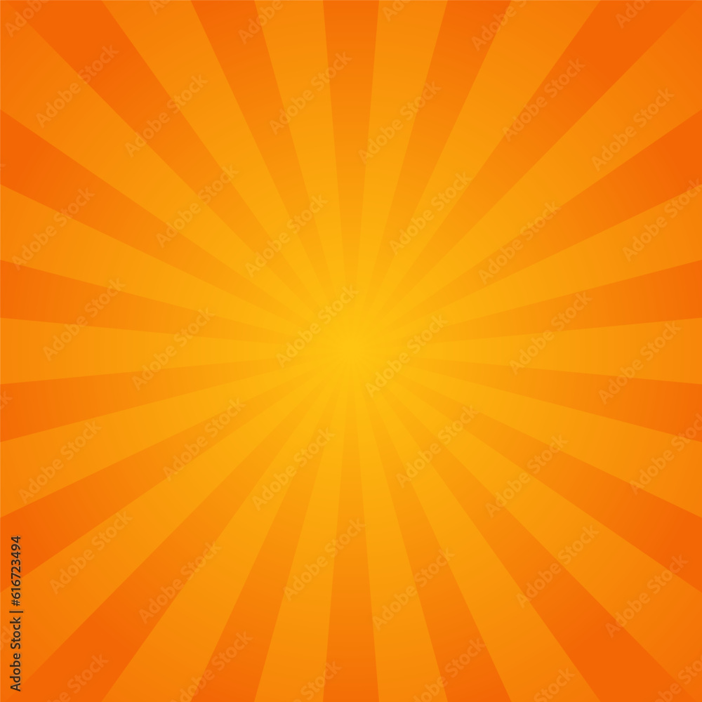 Orange And Yellow Sunburst Background Orange And Yellow Sunburst Background