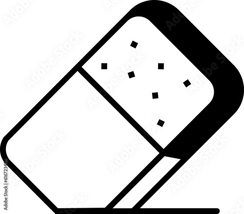 eraser icon design elements for decoration.