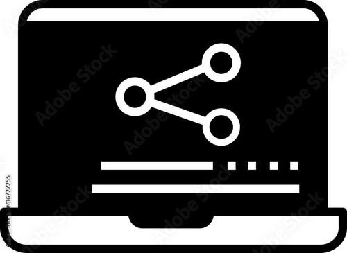 laptop science icon
