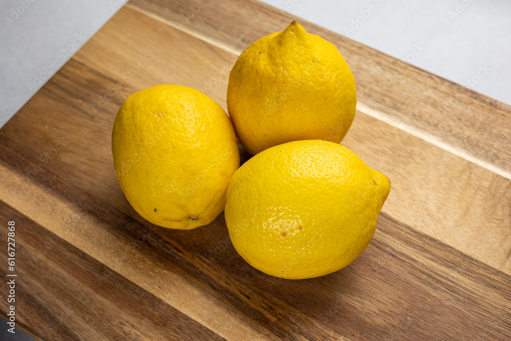 Delicious citrus fruits from the farm. Close up