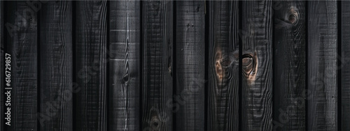 black wood timber board use for background, poster, banner, brochure, social media design, website