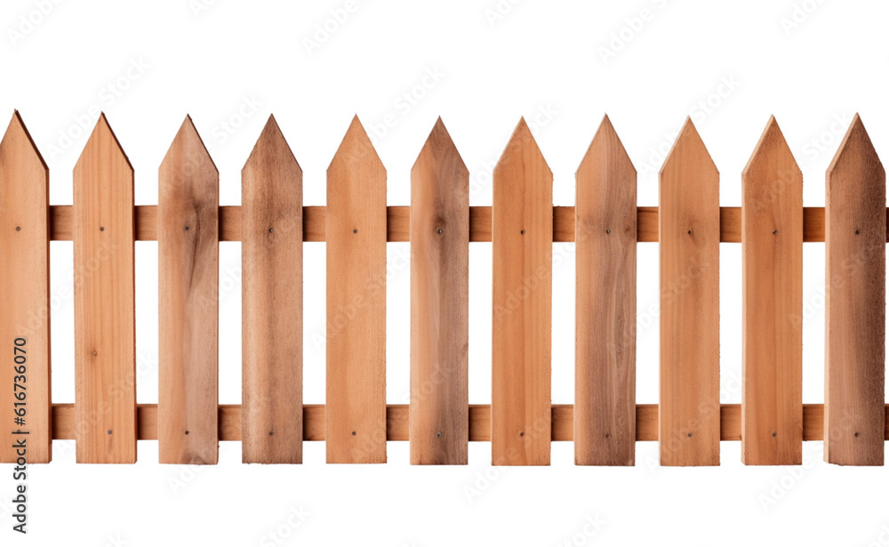 wooden fence isolated on white wooden fence isolated on white