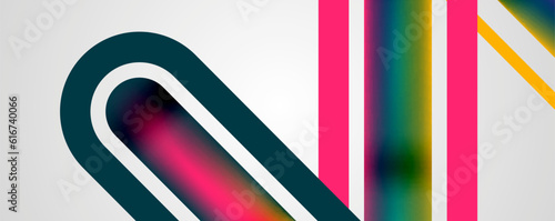 Minimalist straight line abstract background. Vector Illustration For Wallpaper, Banner, Background, Card, Book Illustration, landing page
