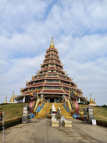 Guanyin Bodhisattva at Huai Pla Kang Temple Chiang Rai  Thailand