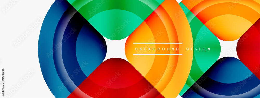 Circle abstract background. Wallpaper, banner, background, landing page, wall art, invitation, print, poster Circle abstract background. Wallpaper, banner, background, landing page, wall art, invitation, print, poster