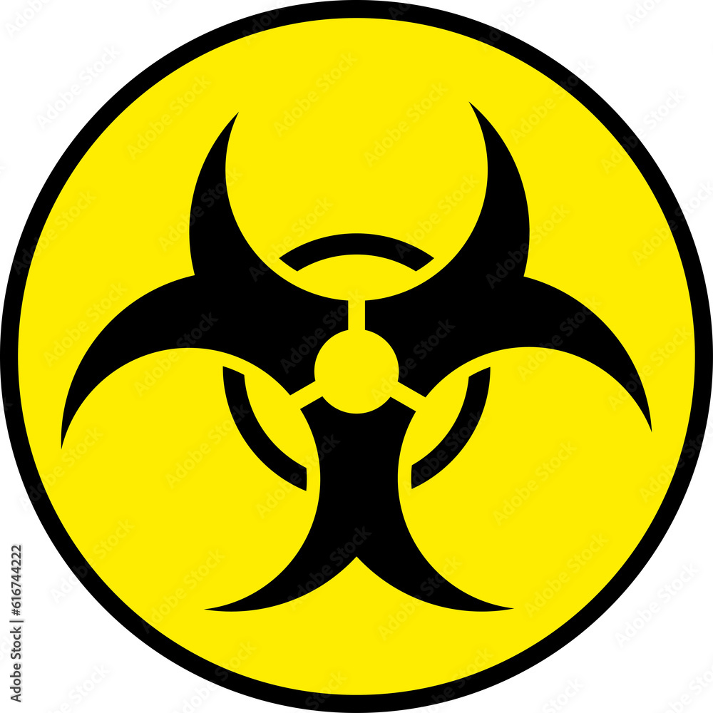Biological hazard symbol, transparent backgrounds Biological hazard symbol, transparent backgrounds