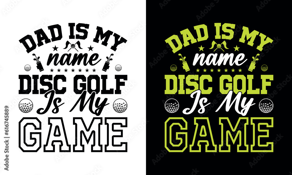 Golf t-shirt design template, golf typography t-shirt design vector