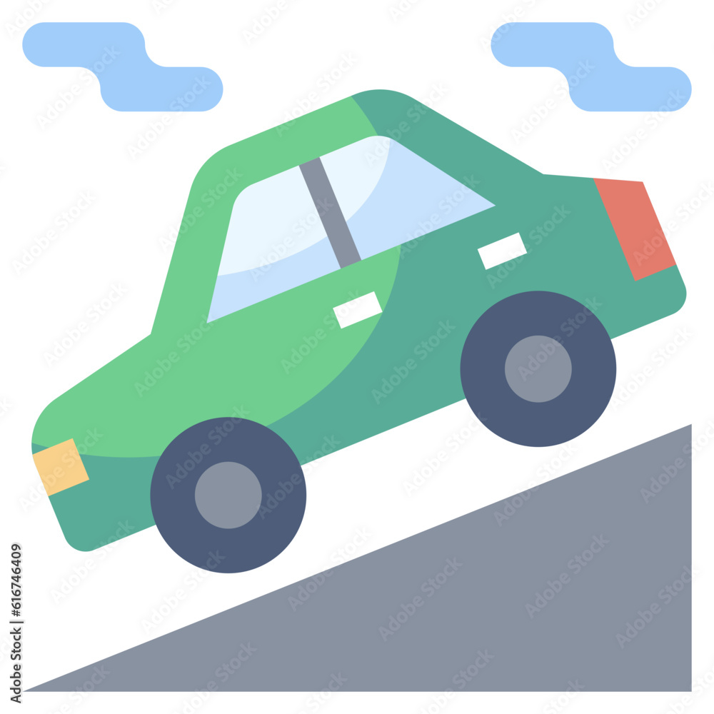 ROAD RAMPS line icon,linear,outline,graphic,illustration ROAD RAMPS line icon,linear,outline,graphic,illustration