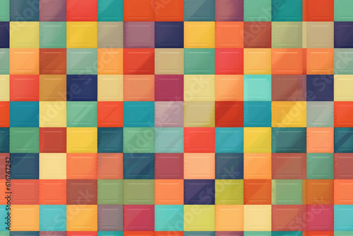 background with seamless squares