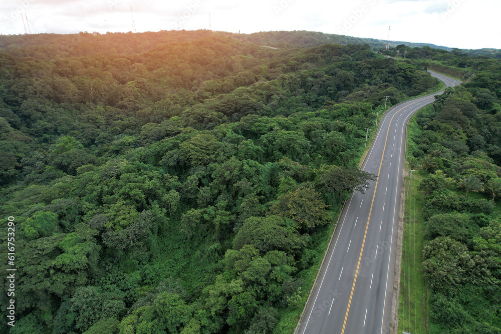 Fototapeta premium Mountain highway road