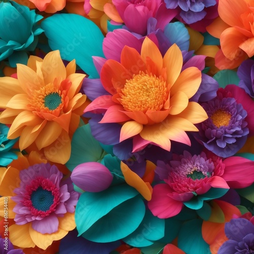 colorful bouquet of flowers