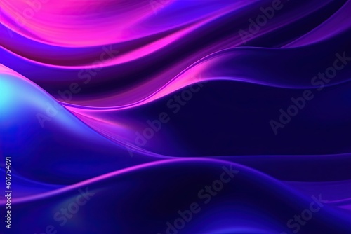 Wallpaper Mural abstract futuristic background with pink blue glowing neon moving high speed wave lines and bokeh lights. Data transfer concept Fantastic wallpaper Torontodigital.ca