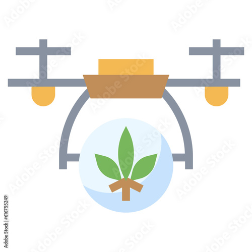 CANNABIS DRONE DELIVERY line icon,linear,outline,graphic,illustration