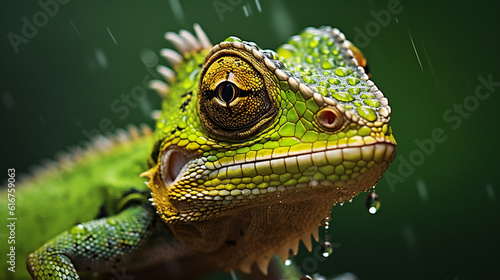 Close up image of a lizard