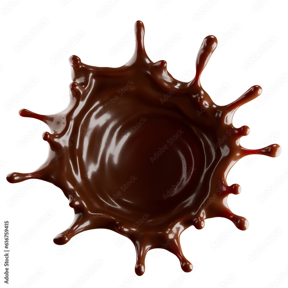 milk chocolate splash. Isolated on background. Melting chocolate. 3d illustration. design element. milk chocolate splash. Isolated on background. Melting chocolate. 3d illustration. design element.