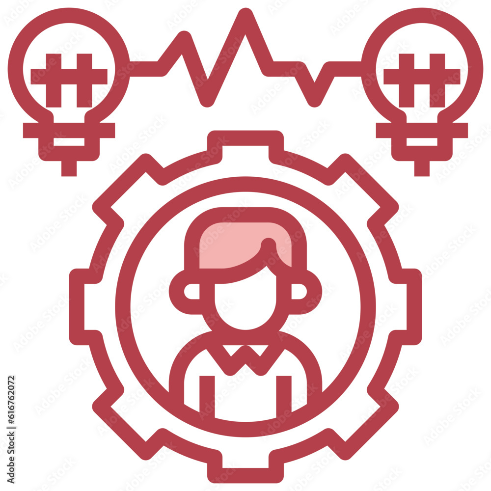 DEVELOP YOUR SKILLS line icon,linear,outline,graphic,illustration