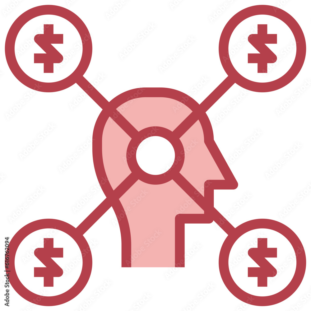 MIND MAP line icon,linear,outline,graphic,illustration