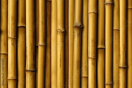 Bamboo Fence Background   Created with Generative AI Tools