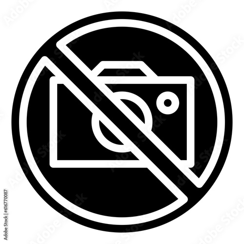 no photo line icon,linear,outline,graphic,illustration