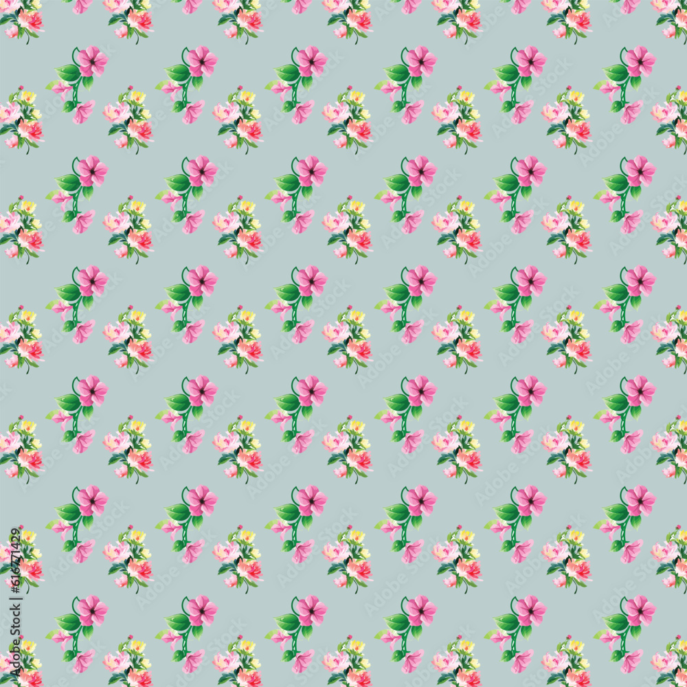 Free vector flower seamless pattern background. elegant texture for backgrounds Free vector flower seamless pattern background. elegant texture for backgrounds