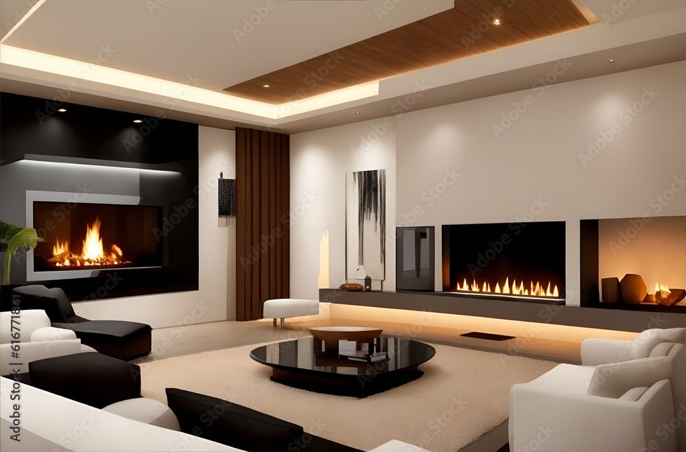 Habitación con chimenea Habitación con chimenea