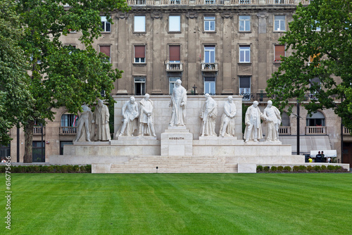 Принти на полотні Kossuth Monument in Budapest