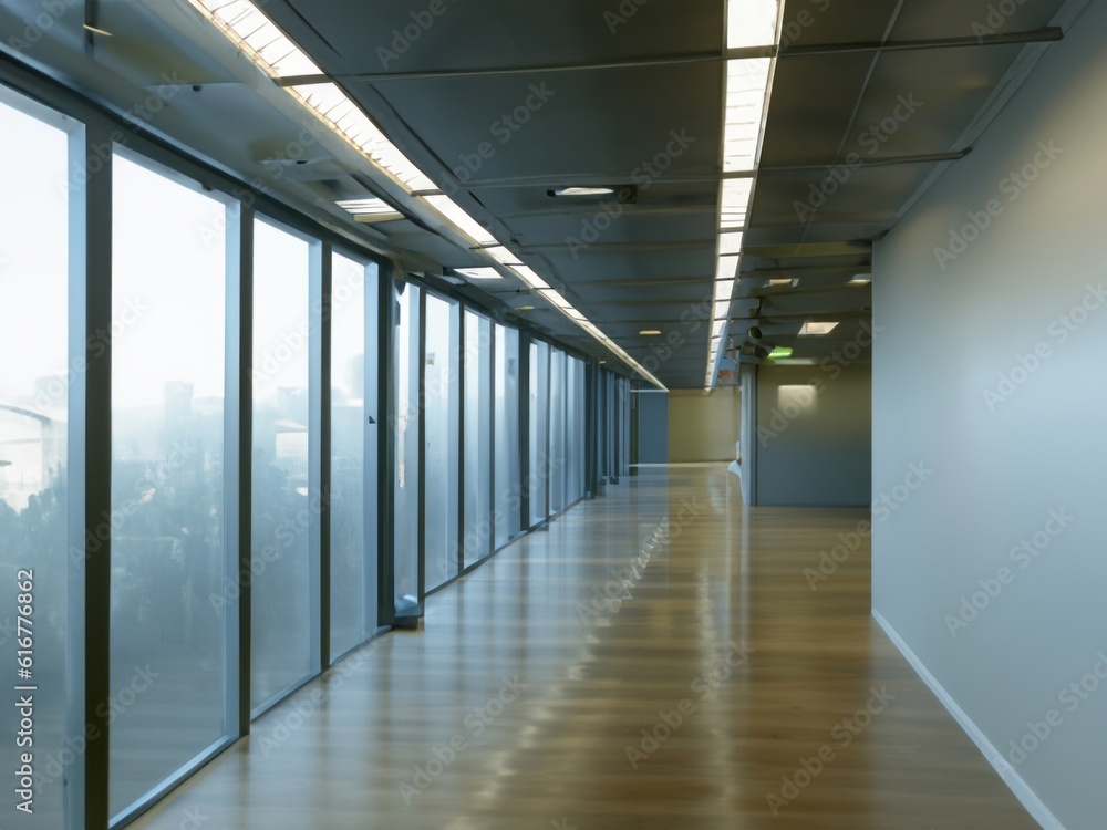 corridor in a building