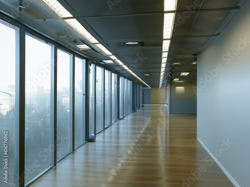 corridor in a building